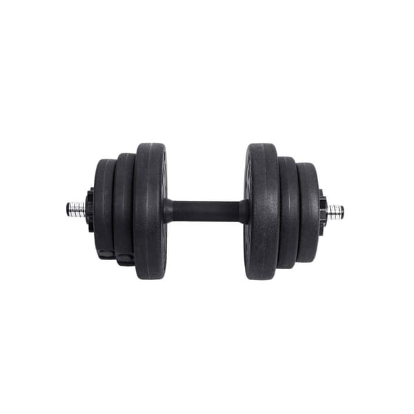 Hantel, SONGMICS sæt med 2 håndvægte 20 kg, Sort
