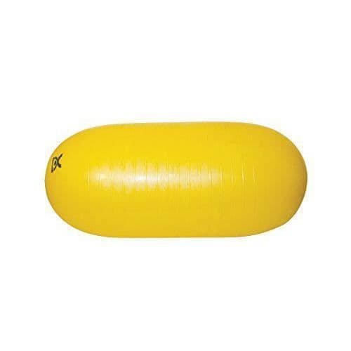 Cando gul slät uppblåsbar boll 40 x 90 cm - 3B Scientific - Blandad vuxen