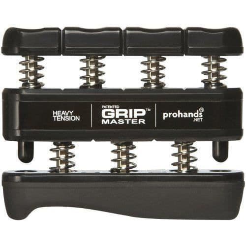Gripmaster - Högt motstånd hand- och fingermuskeltränare - Svart