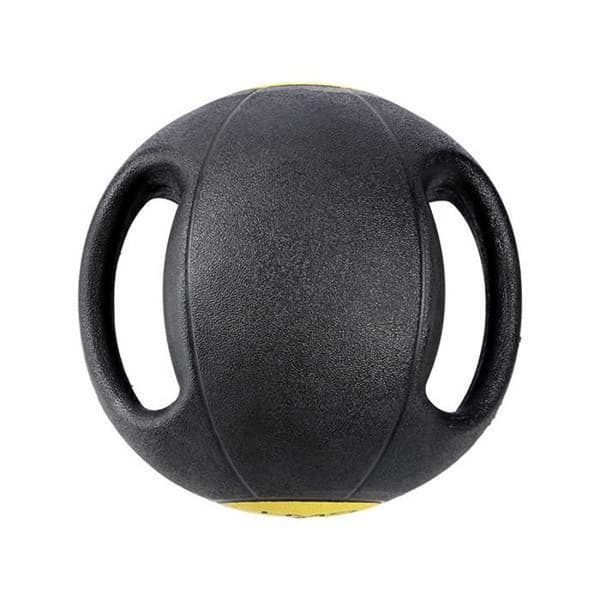 Medicinsk Boll - HMS - NKU03 - Svart - 3 kg - Antisk-slip Handtag