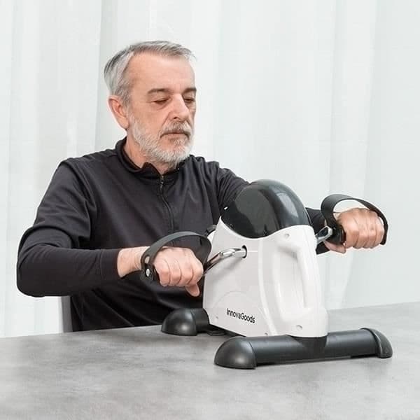 Mini lägenhetscykel - InnovaGoods - Pedalbräda med LCD-skärm - Mekaniskt motstånd - Fitness - Unisex