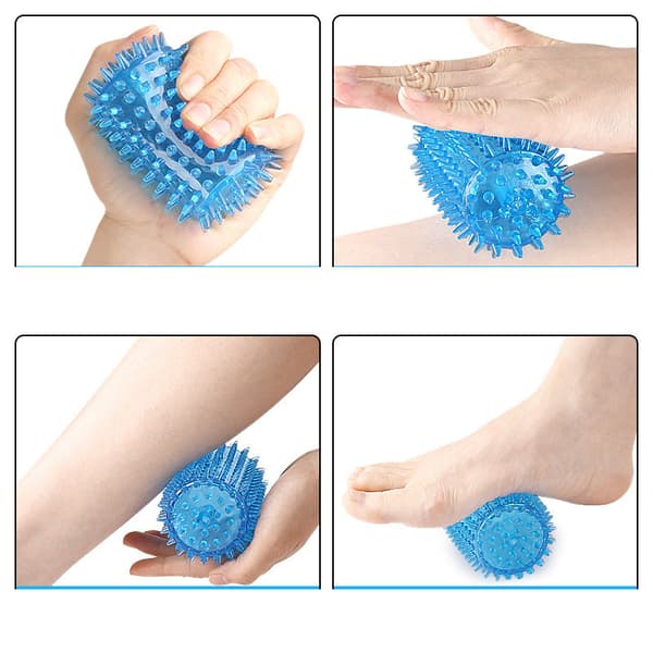 INF Spiky Roller Hand Grip Strengthener - Stor Storlek