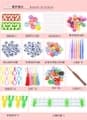 Super large Loom Bands Kit - 28.000 stk og masser af tilbehør.