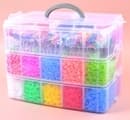 Super large Loom Bands Kit - 28.000 stk og masser af tilbehør.