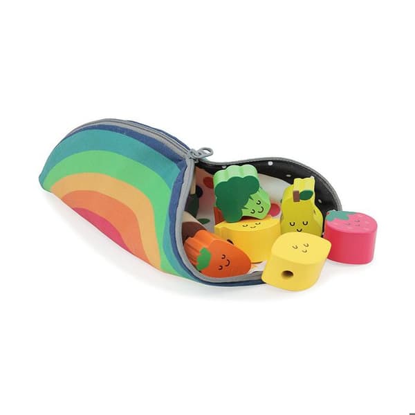 Vilac - Tutti frutti träpärlor