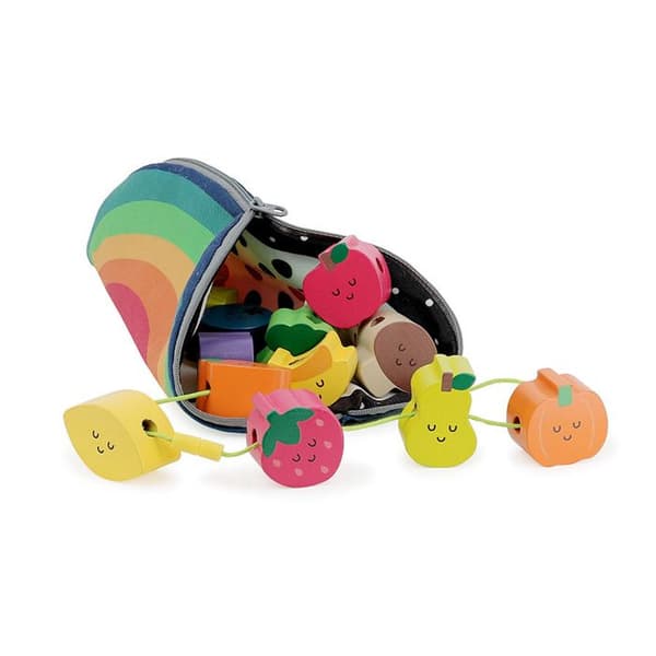 Vilac - Tutti frutti träpärlor