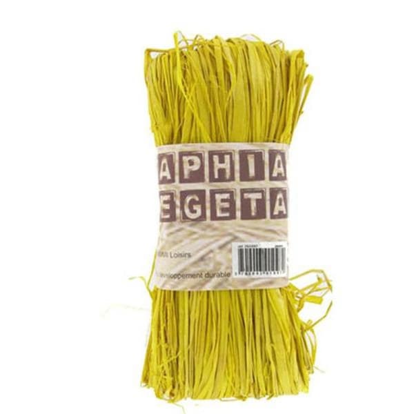 Raphia växtgul 50 g