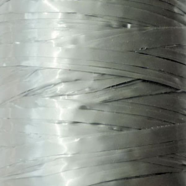 Raphia syntetisk Silver 40 g