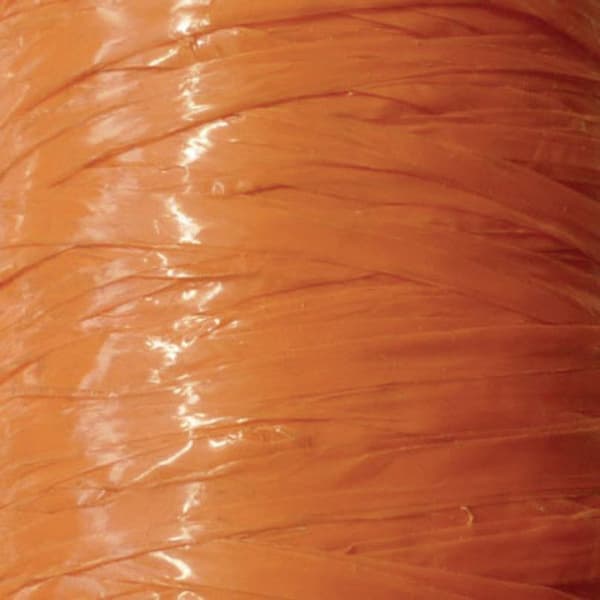 Raphia syntetisk Orange 125 g