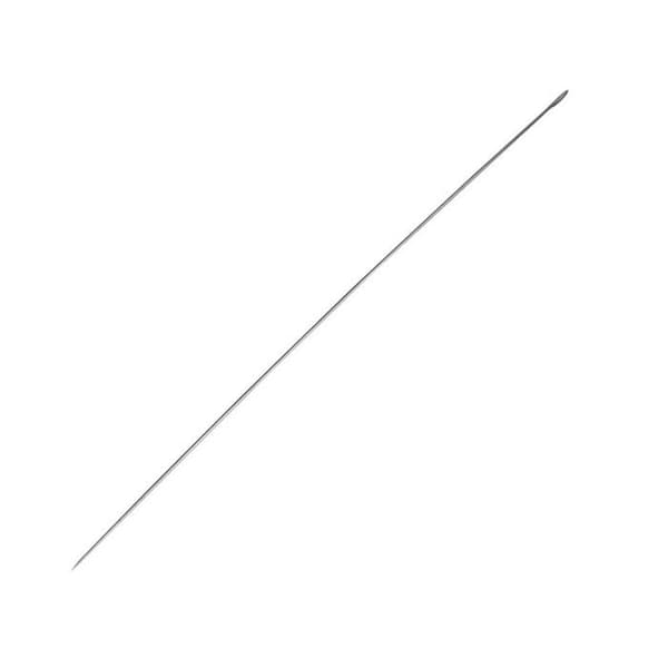 Lång nål för att trä pärlor 9 cm 2 stycken