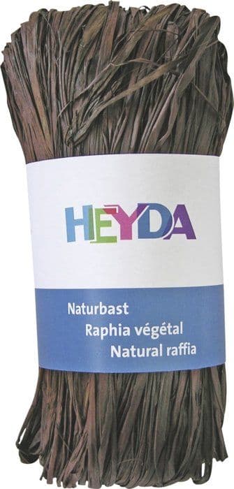 Raffia Heyda - 204887798 - Naturlig raffia bast Brun 0 m x 0 mm