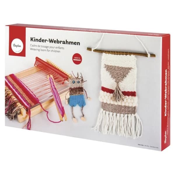 Vävram - RAYHER - 18,5x29 cm - Bredd 16,5 cm - Perfekt för barn