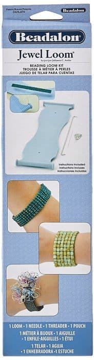 Bead Loom - Beadalon gängmaskin - 74100082 - Jewel Loom Loom Kit, blå, 1 pack