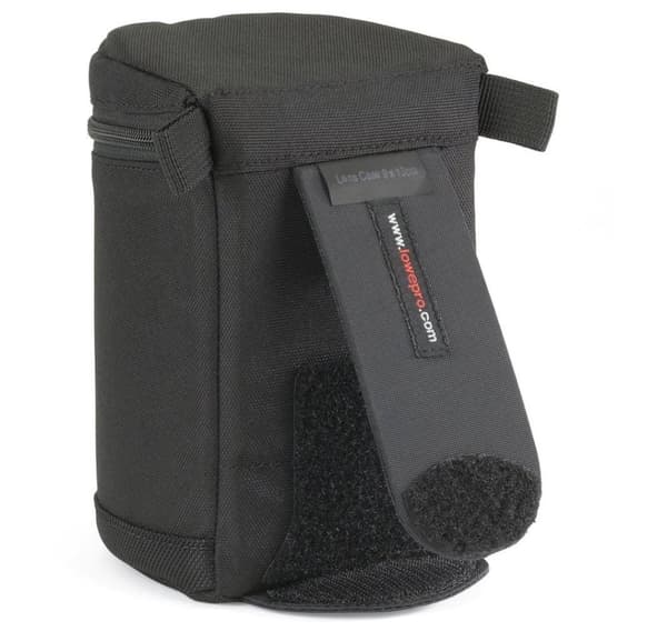 Lowepro objektivfodral 9x13cm, svart