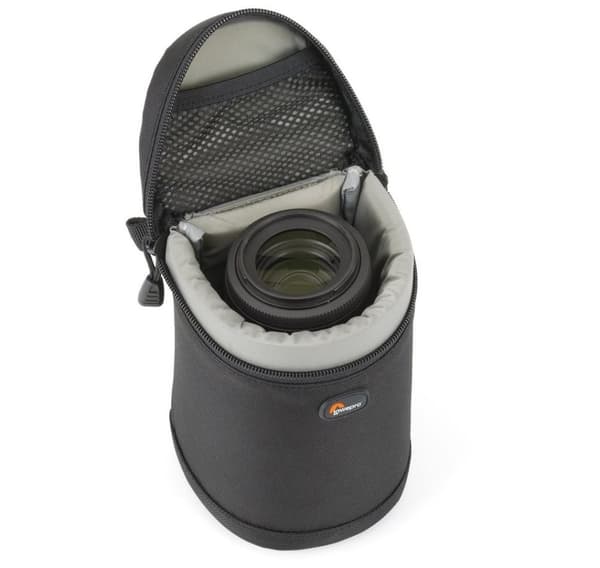 Lowepro objektivfodral 9x13cm, svart