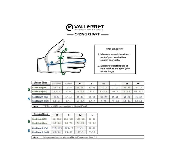 Vallerret Markhof Pro V3 Photography Glove XL