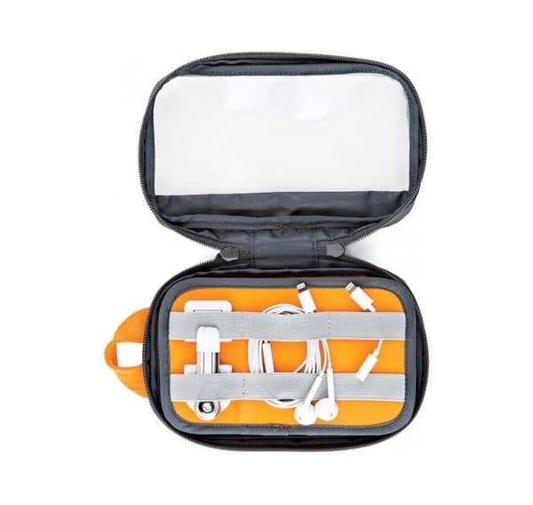 Lowepro GearUp Pouch Mini, tummanharmaa