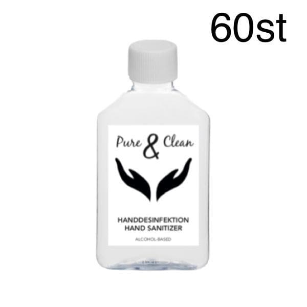 60 stk Hånddesinfeksjonsgel, hånddesinfeksjon 80ml