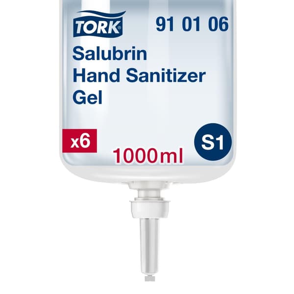 Handdesinfektion TORK S1 Salubrin Gel 1L 6st