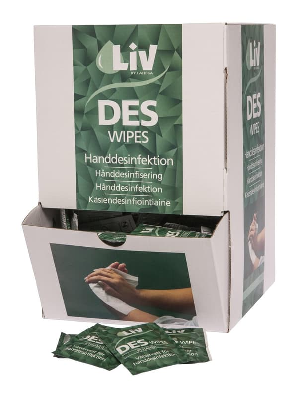 Handdesinfektion LIV Wipes 250/fp