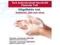 Tvål TORK S1 Antimikrobiell Flyt. 1L 6st