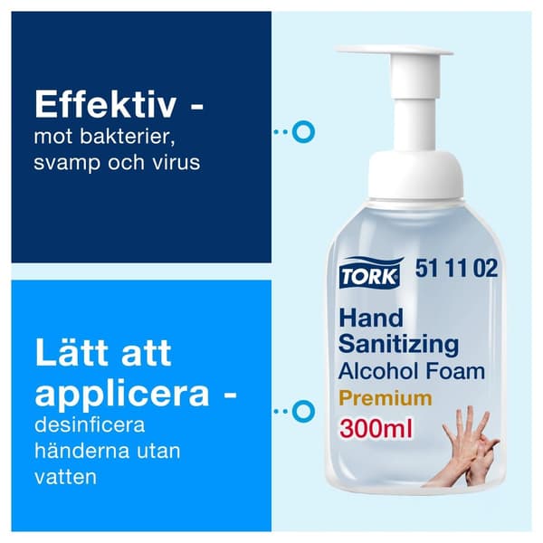 Handdesinfektion TORK skum 300ml
