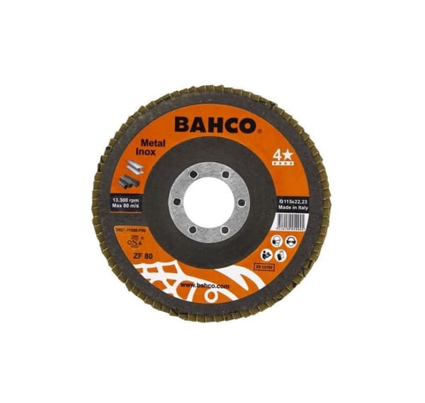 Klaffskive INOX+Fe T42 P80 125x22,23mm