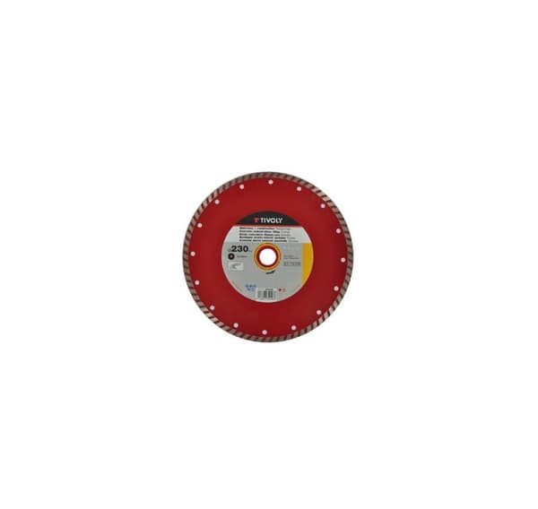 Timanttilevy Tivoly, turbo 125x22,2mm