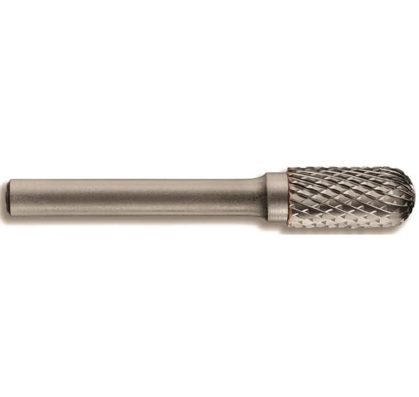 Karbid roterende grader. Kuppelformet sylindrisk | T Line (Ø) 6 mm (plastkassett)