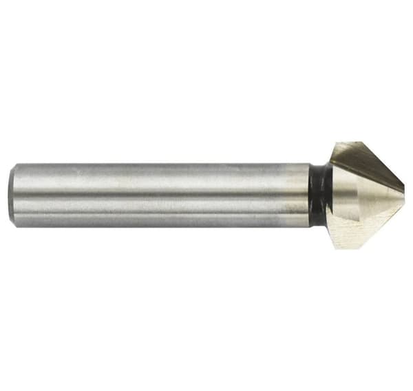 Undersænk 90°, ØD 31,0 mm, skaft 10 mm, HSS-E5. Lys, ubelagt.