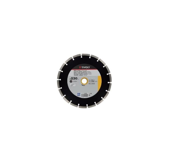 Diamantskive Tivoly segment 125x22,2mm