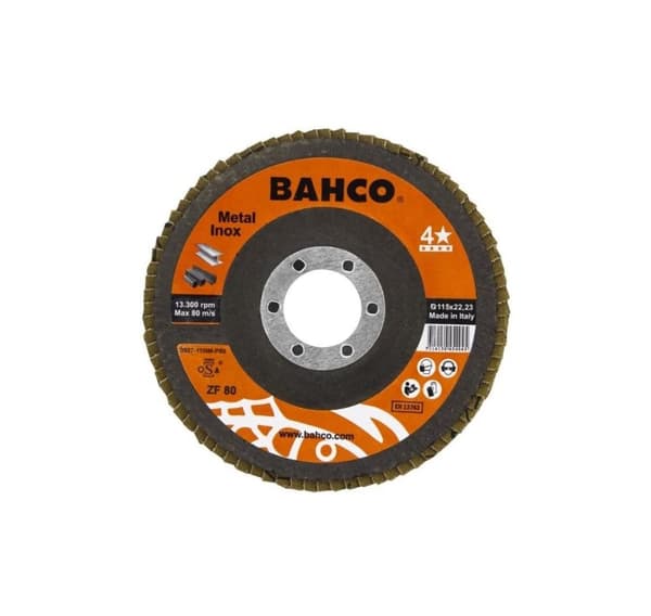 Klapskive INOX+Fe T42 P120 125x22,23mm