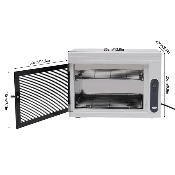 UV Sterilisator, 10L Kapacitet, Energi Effektiv 220V,HVID