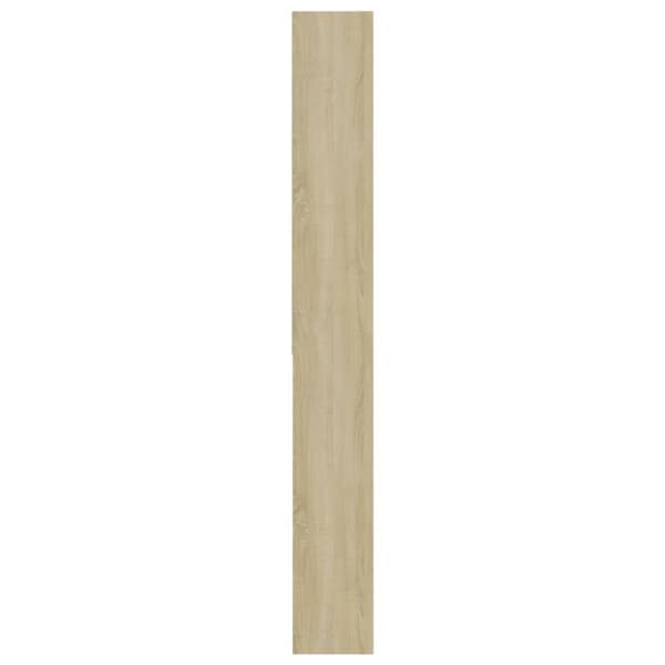 vidaXL vaskemaskineskab 64x24x190 cm sonoma-eg