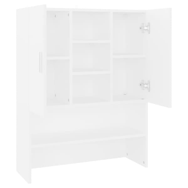 vidaXL vaskemaskineskab 70,5x25,5x90 cm hvid