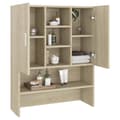 Miniatyrbillede 3 af 10: vidaXL vaskemaskineskab 70,5x25,5x90 cm sonoma-eg