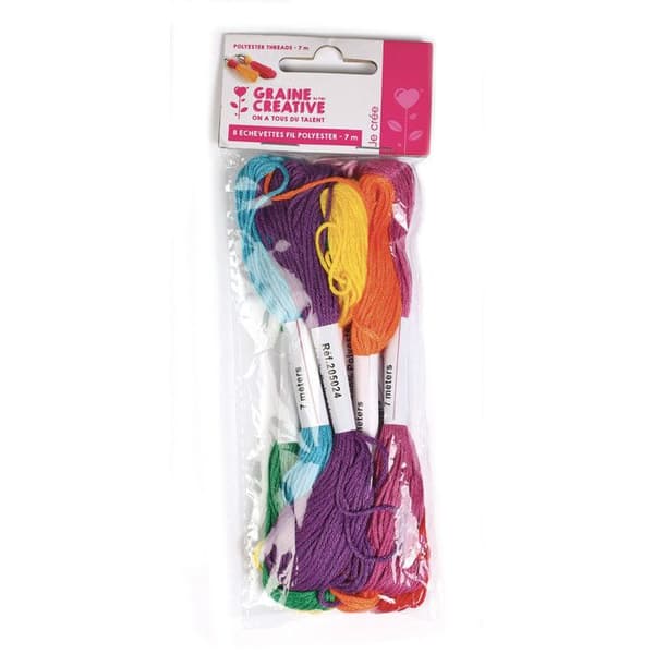 Broderigsgarn 8 nystan 7m Mexikansk