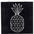 Miniatyrbild 2 av 2: Tavel av spänd tråd String Art Ananas 22cm
