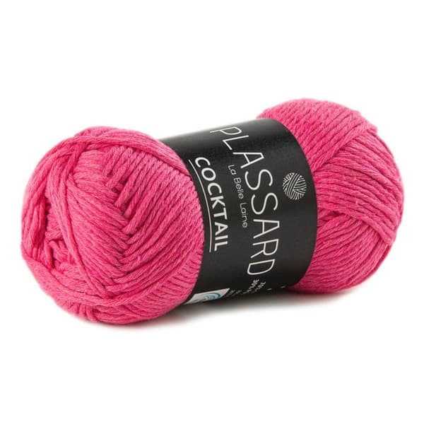Återvunnen sommartråd Cocktail Rosa fuchsia 34
