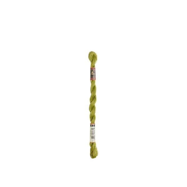 Tråd - DMC - Perlé Cotton Small N8 - Färg 471 - 100% Bomull - 25 meter