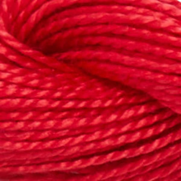 DMC Pearl Cotton Thread Small N8 Col. 321 Röd
