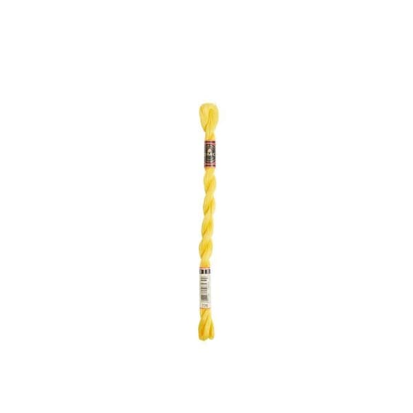 DMC Pearl Cotton Thread Small N8 Col. 726 Gul