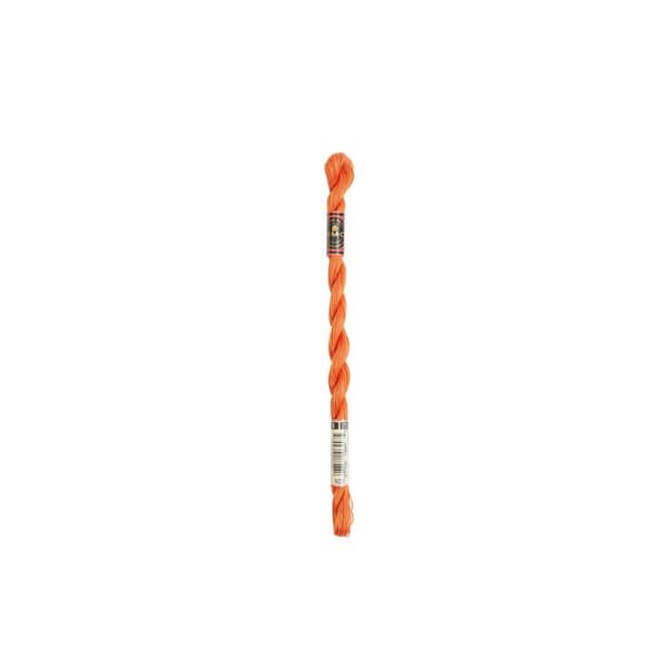 DMC Pearl Cotton Thread Small N8 Col. 922 Orange