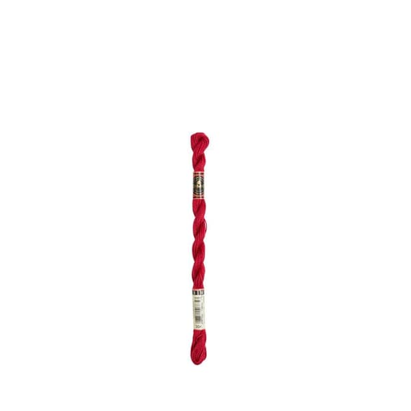 DMC Pearl Cotton Thread Medium N5 Col. 304 Röd