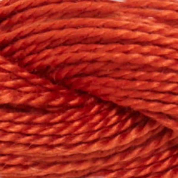 DMC Pearl Cotton Thread Small N8 Col. 919 Röd