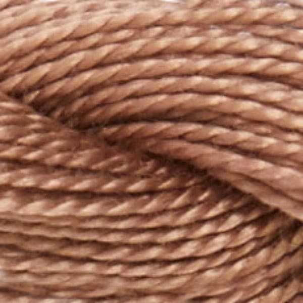Tråd - DMC - Perlé Cotton Small N8 - Färg 840 Beige - 100% Bomull - 25 meter