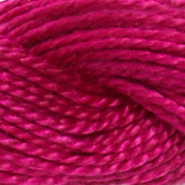 Tråd - DMC - Perlé Cotton Small N8 - Färg Lila - 100% Bomull - 25 meter