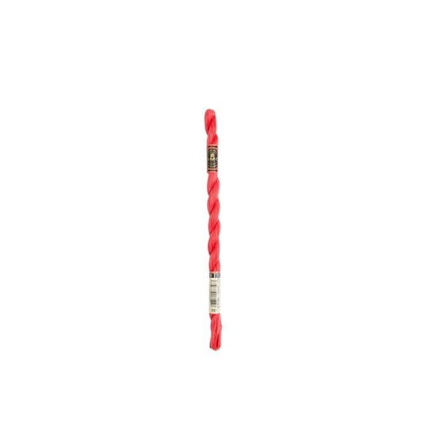 Fil - DMC - Coton Perlé Liten N8 - Färg 891 - 100% bomull - 25 meter