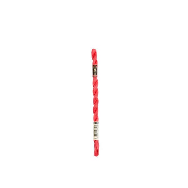 Fil - DMC - Coton Perlé Liten N8 - Färg 891 - 100% bomull - 25 meter