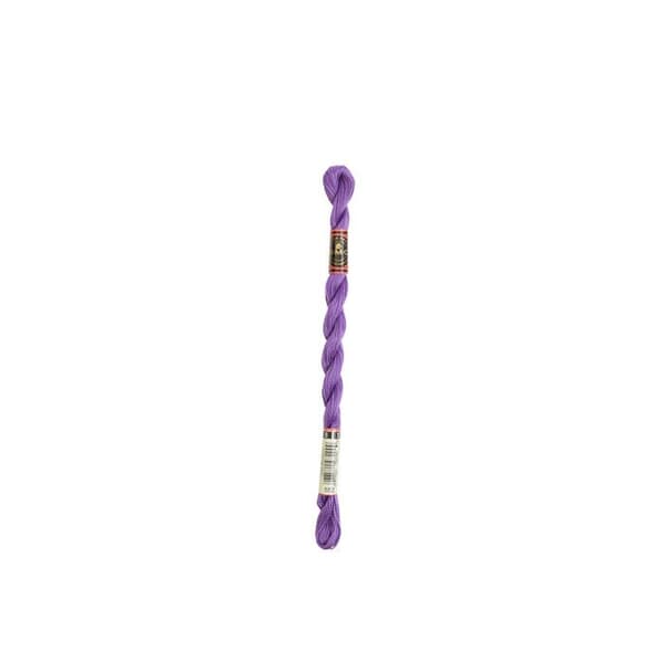 Fil - DMC - Coton Perlé Small N8 - Färg 552 - 100% bomull - 25 meter